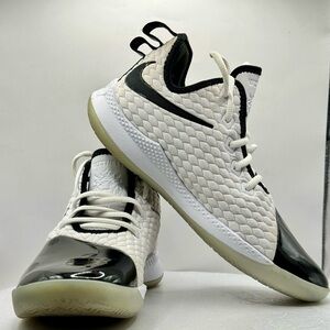 Nike Lebron Witness 3 Premium White Oxygen Black Basketball BQ9819-100‎ S…